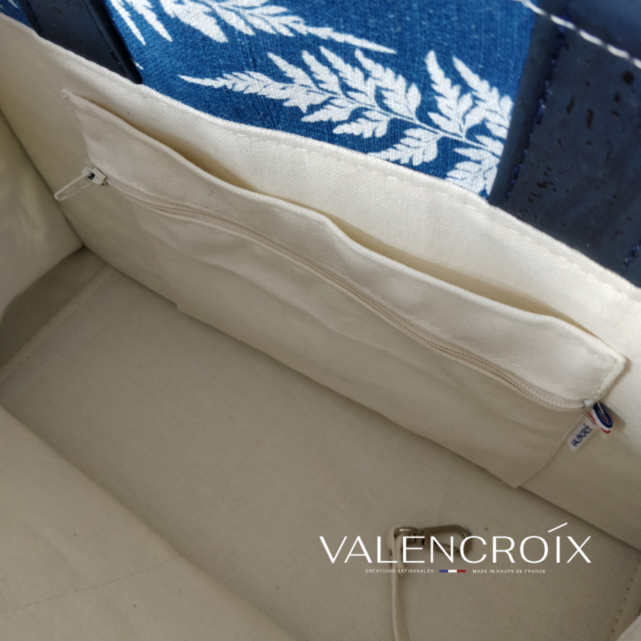 Sac cabas cyanotype - Valencroix