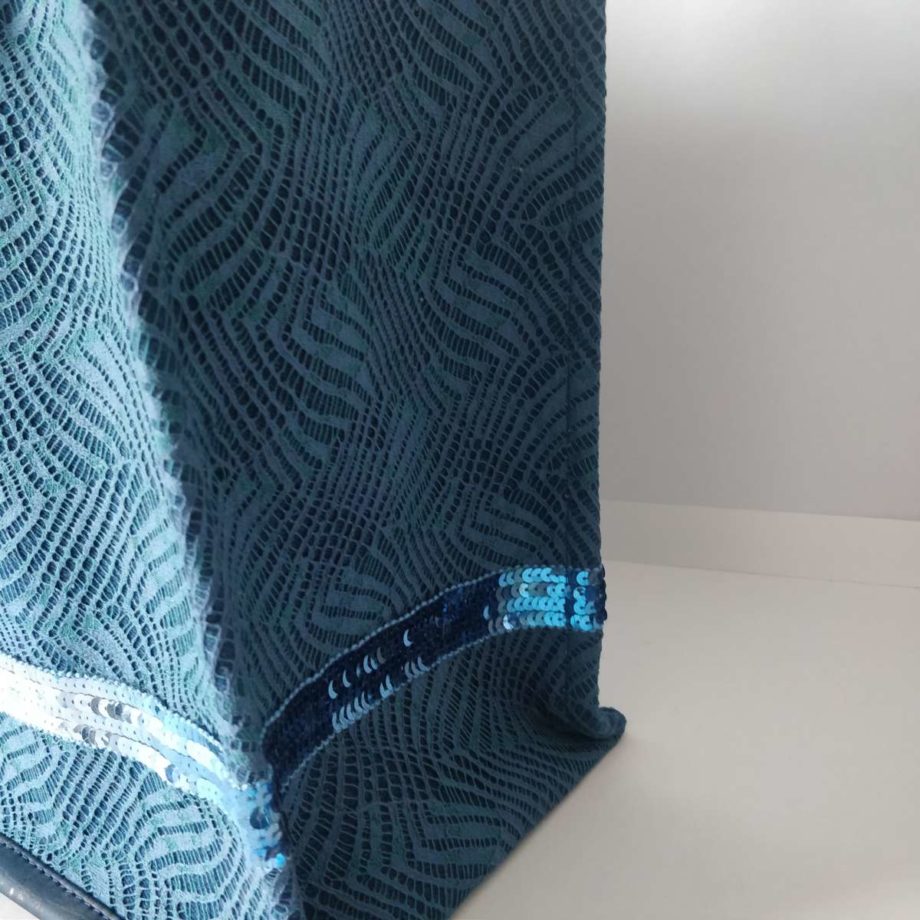 Sac cabas en dentelle de Calais - Caudry - Valencroix