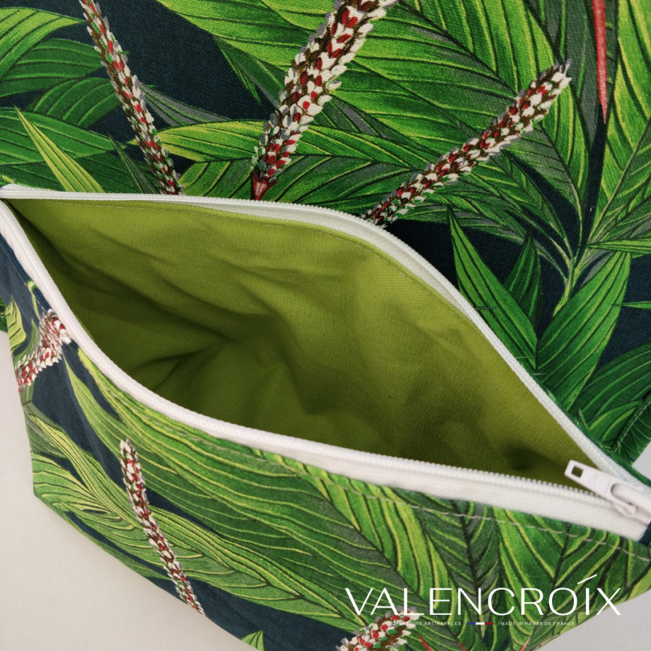 Cabas motif Ceylan marine - Valencroix