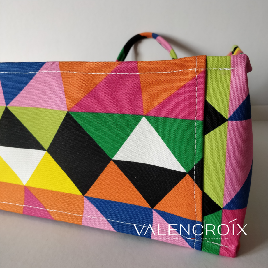 Sac cabas multicolore - Valencroix
