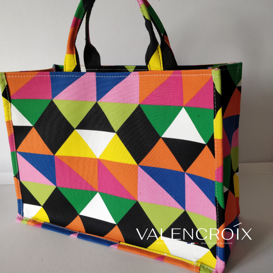 Sac cabas multicolore - Valencroix