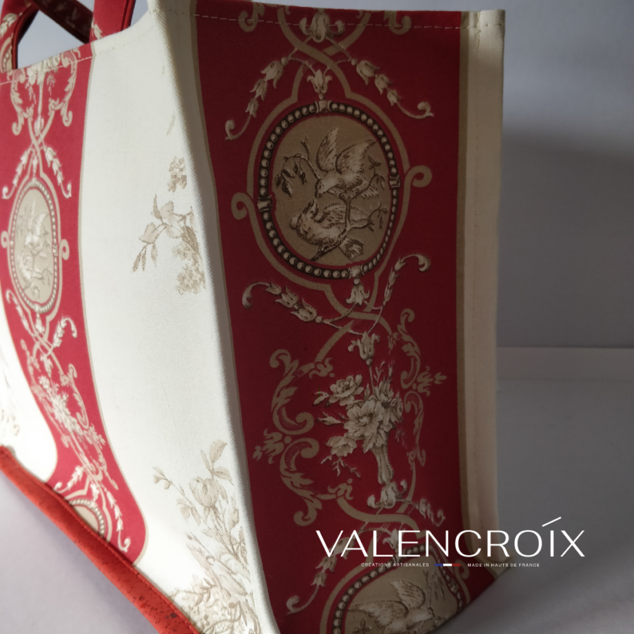 Sac cabas  dorures Château  - Valencroix