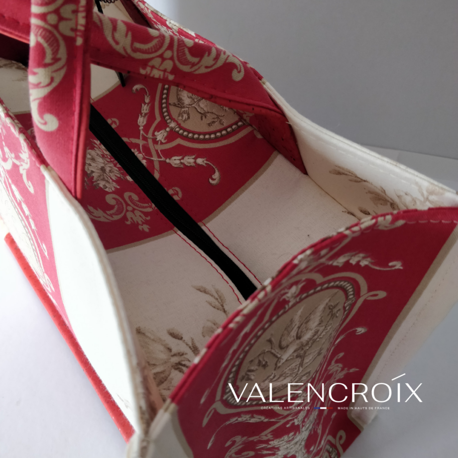 Sac cabas  dorures Château  - Valencroix