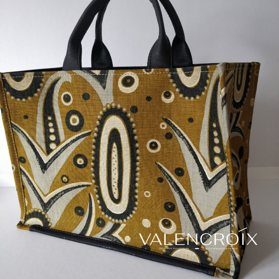 Sac cabas motif ananas - Valencroix