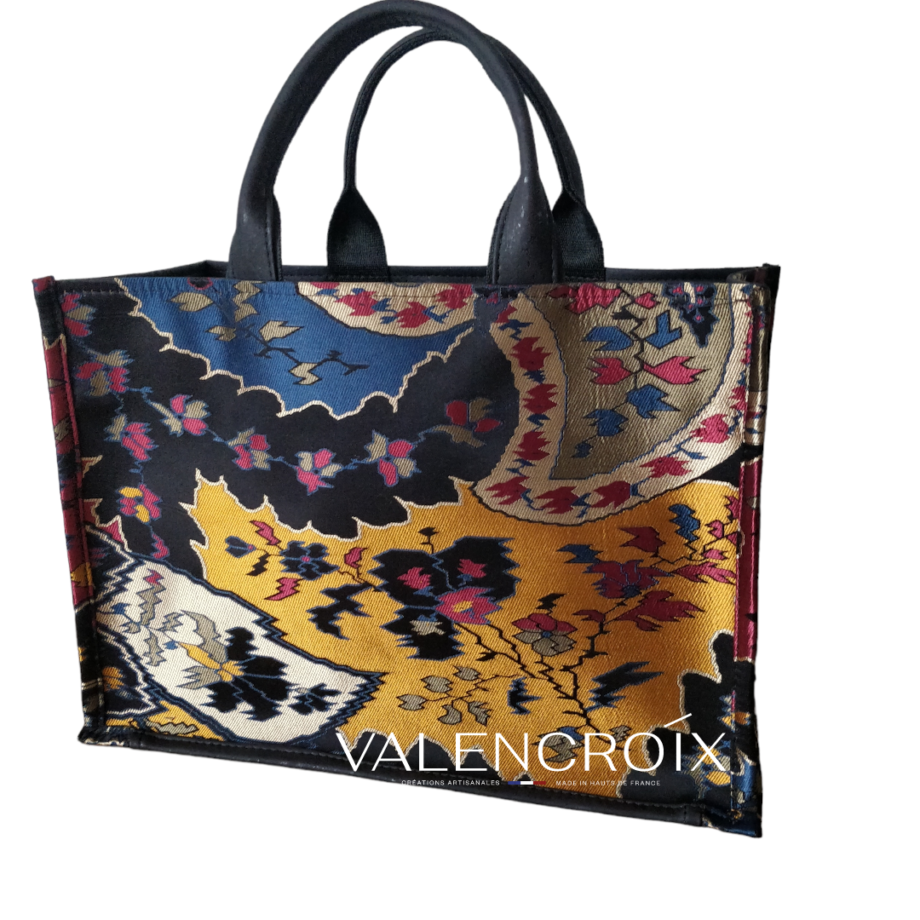 Sac cabas soie de luxe - Valencroix