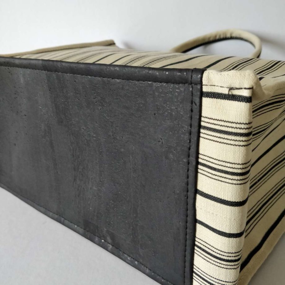 Sac cabas Pierre Frey lin rayé - Valencroix