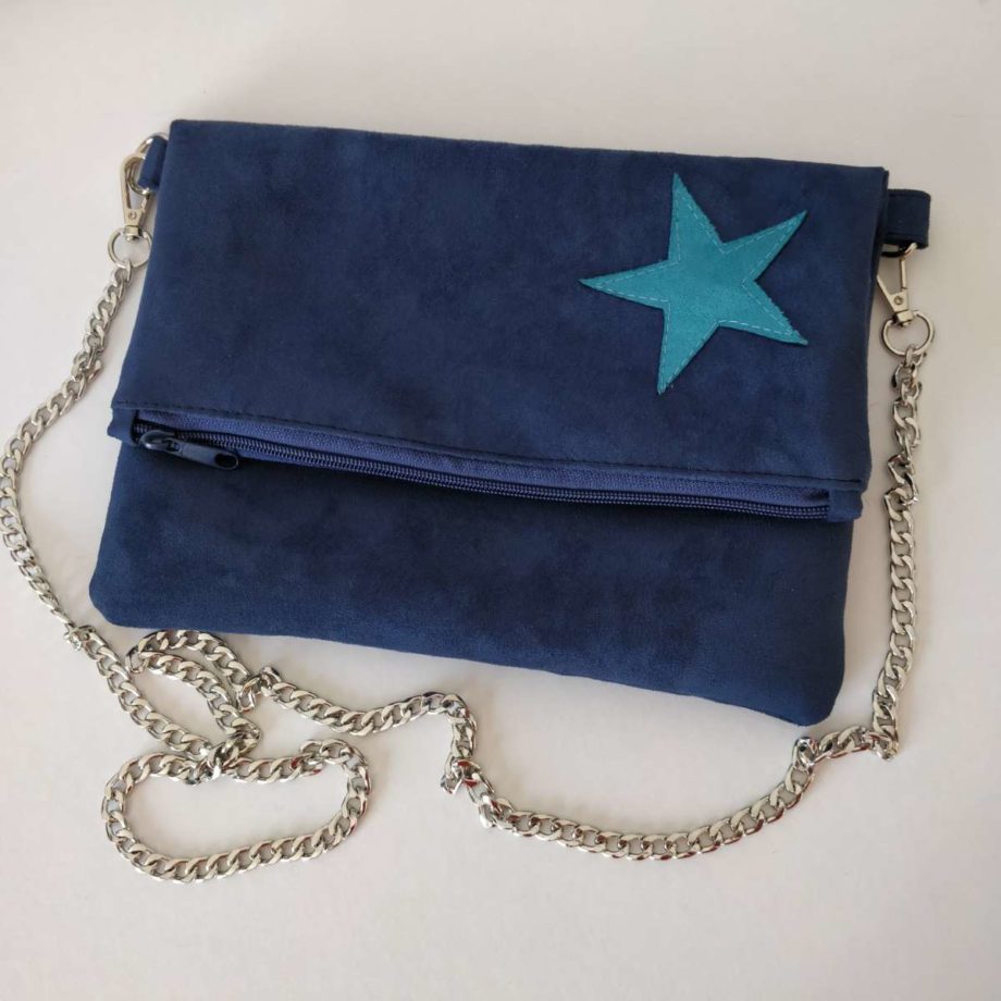 Sac pochette zippée