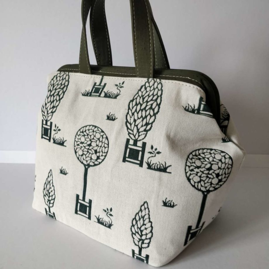 Sac "Mary Poppins"  vintage kaki - Valencroix