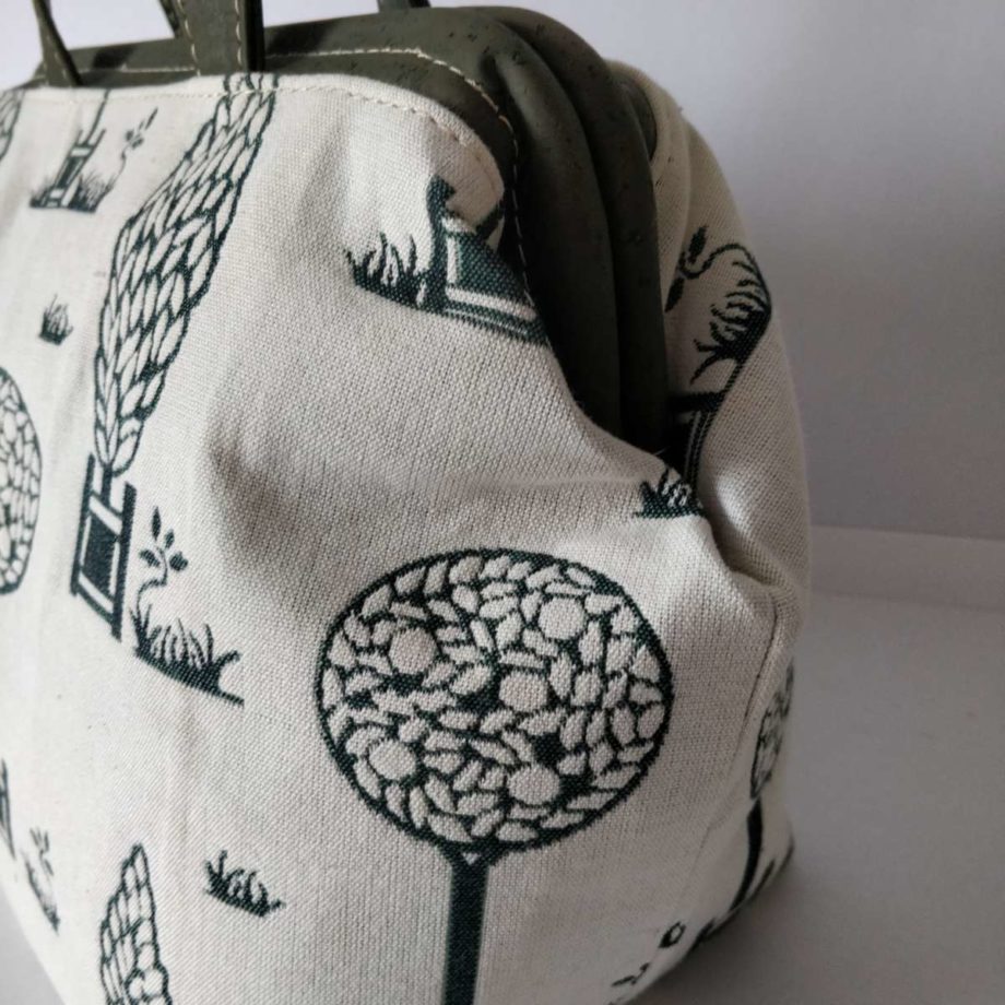 Sac "Mary Poppins"  vintage kaki - Valencroix