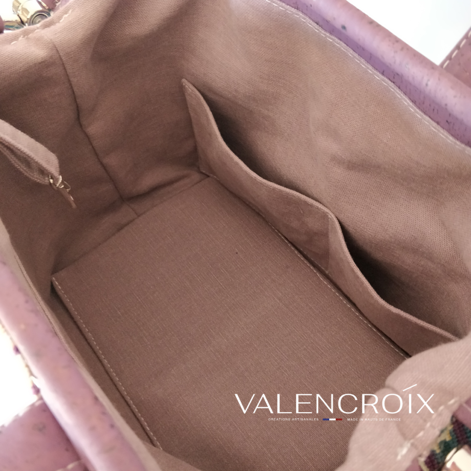 Sac "Mary Poppins" étoffe Nobilis