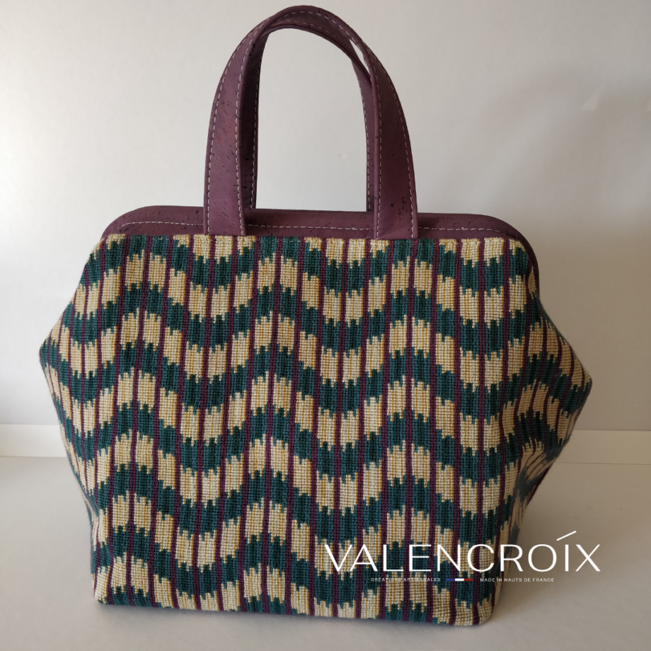 Sac "Mary Poppins" étoffe Nobilis