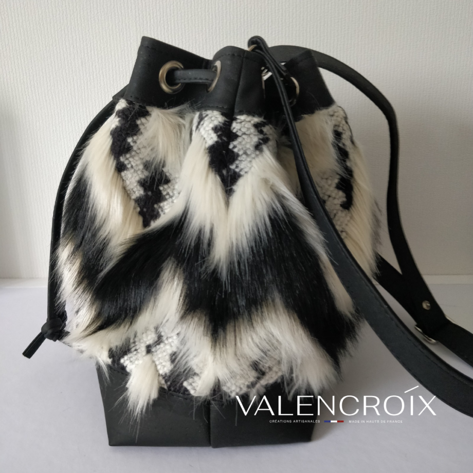 Sac seau fourrure - Valencroix