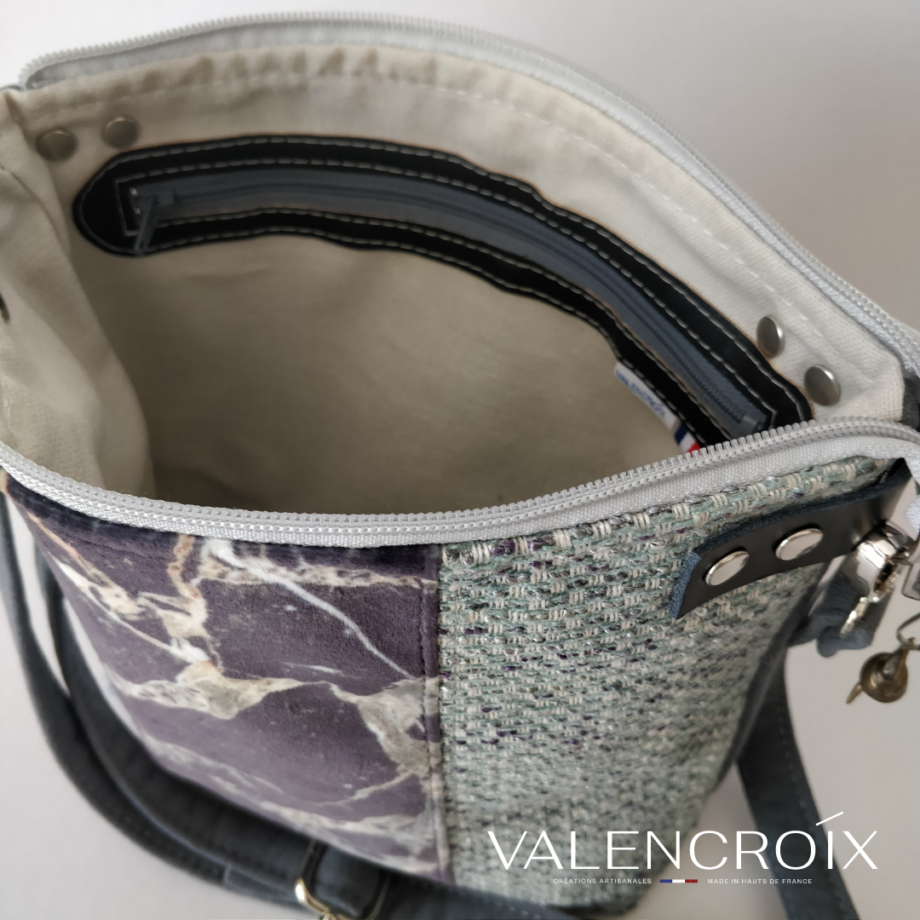 Sac seau tri-bucket bleu