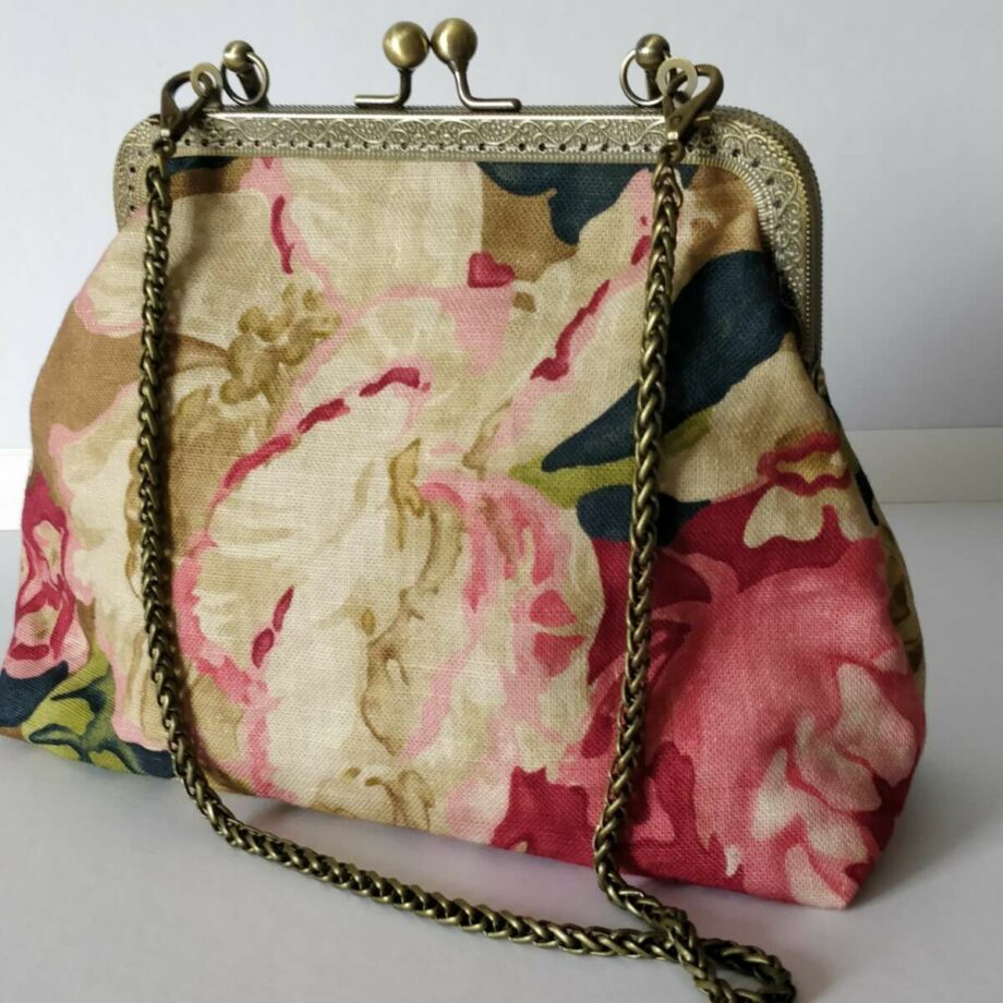 Sac fermoir clic clac imprimé Ralph Lauren - Valencroix