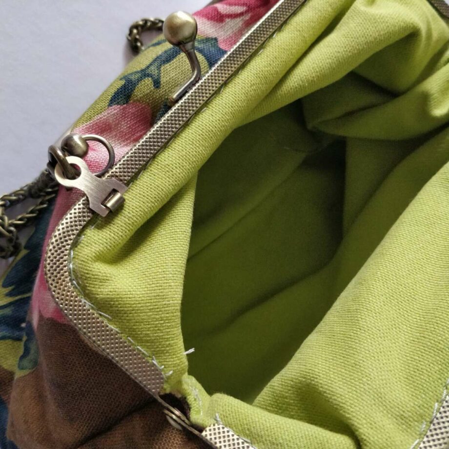 Sac fermoir clic clac imprimé Ralph Lauren - Valencroix