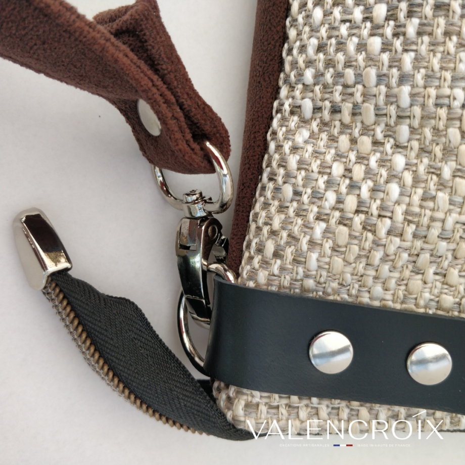Sac tri-bucket beige- Valencroix