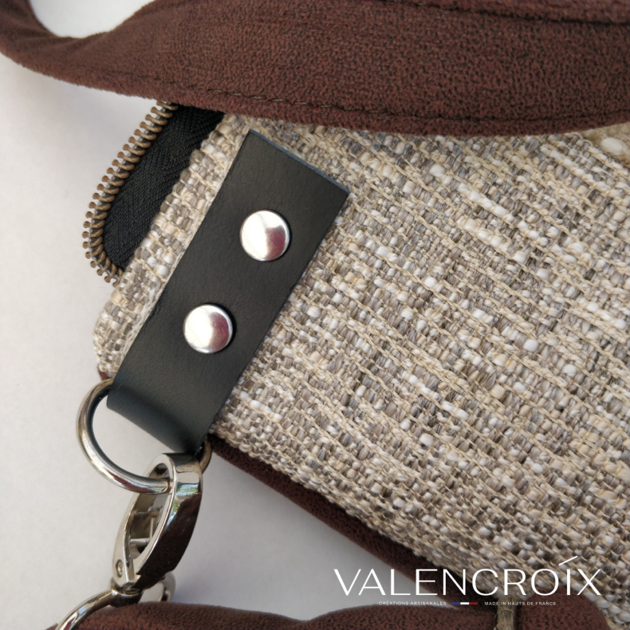 Sac tri-bucket beige- Valencroix