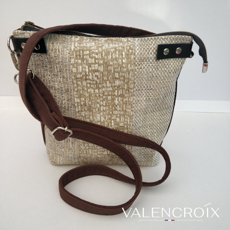 Sac tri-bucket beige- Valencroix