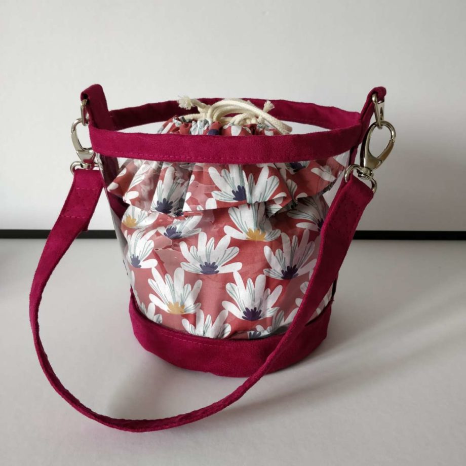 Sac Tutti Frutti 2 en 1 - fleuri rose