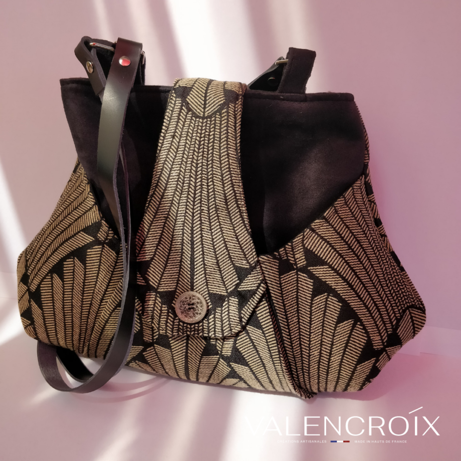 Sac vintage porté épaule - Valencroix