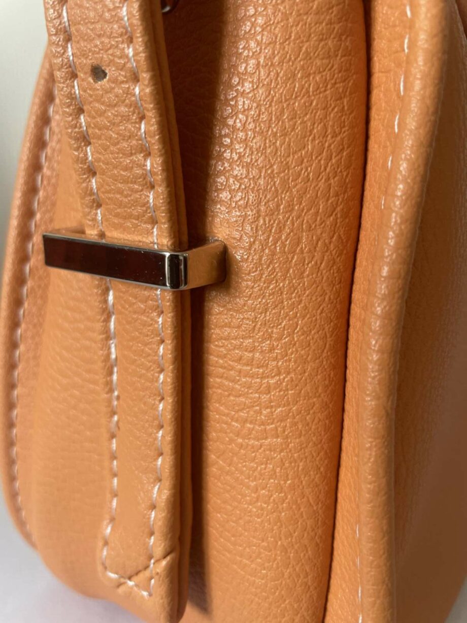 Sac à main  Zora simili nautique mandarine - Valencroix
