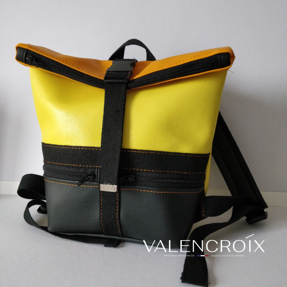Sac à dos Troïka jaune - Valencroix