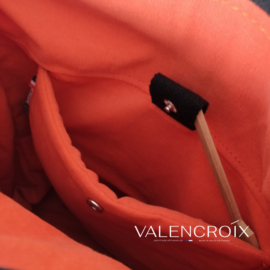 Sac à dos Troïka jaune - Valencroix