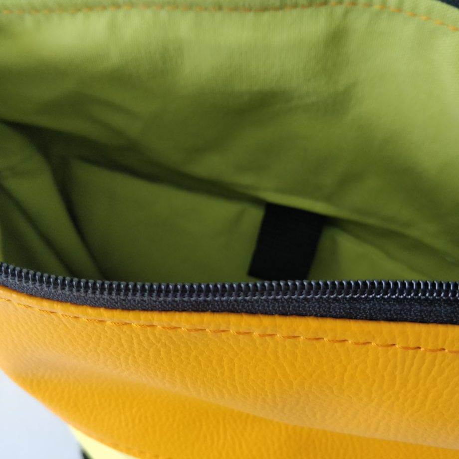 Sac à dos Troïka jaune/orange taille M - Valencroix