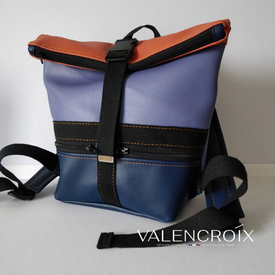 Sac à dos Troïka mauve/taille S - Valencroix
