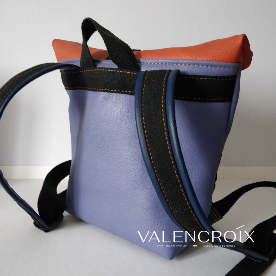 Sac à dos Troïka mauve/taille S - Valencroix
