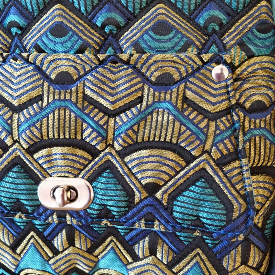 Sac à dos Zenaïda - liège et jacquard matelassé
