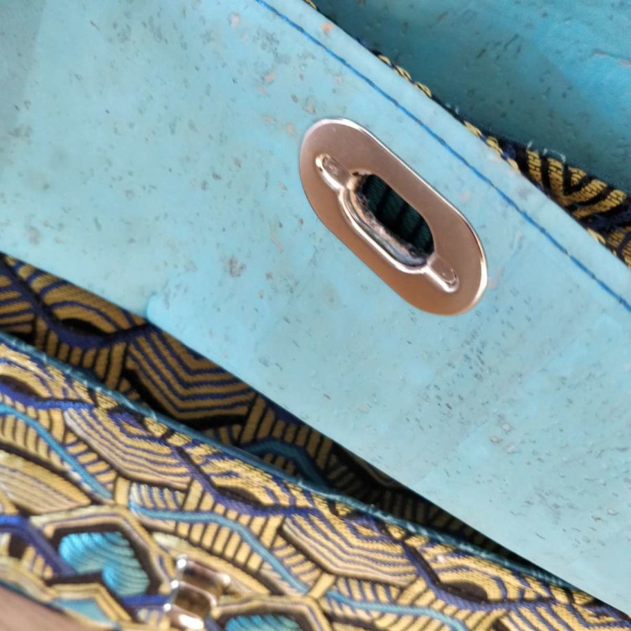 Sac à dos Zenaïda - liège et jacquard matelassé