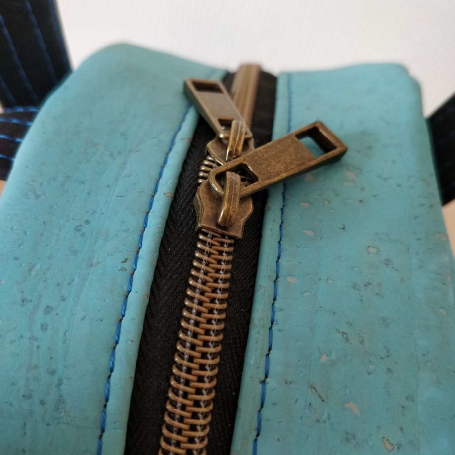 Sac à dos Zenaïda - liège et jacquard matelassé