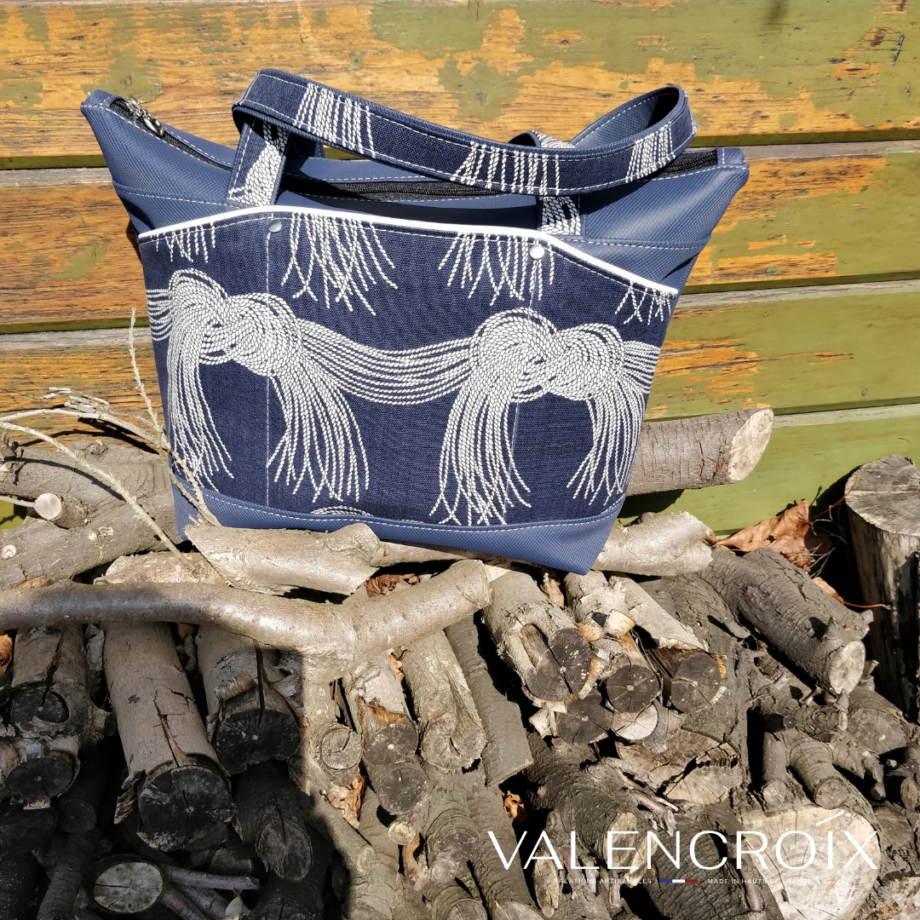 Sac à main Biguine nœuds marins
