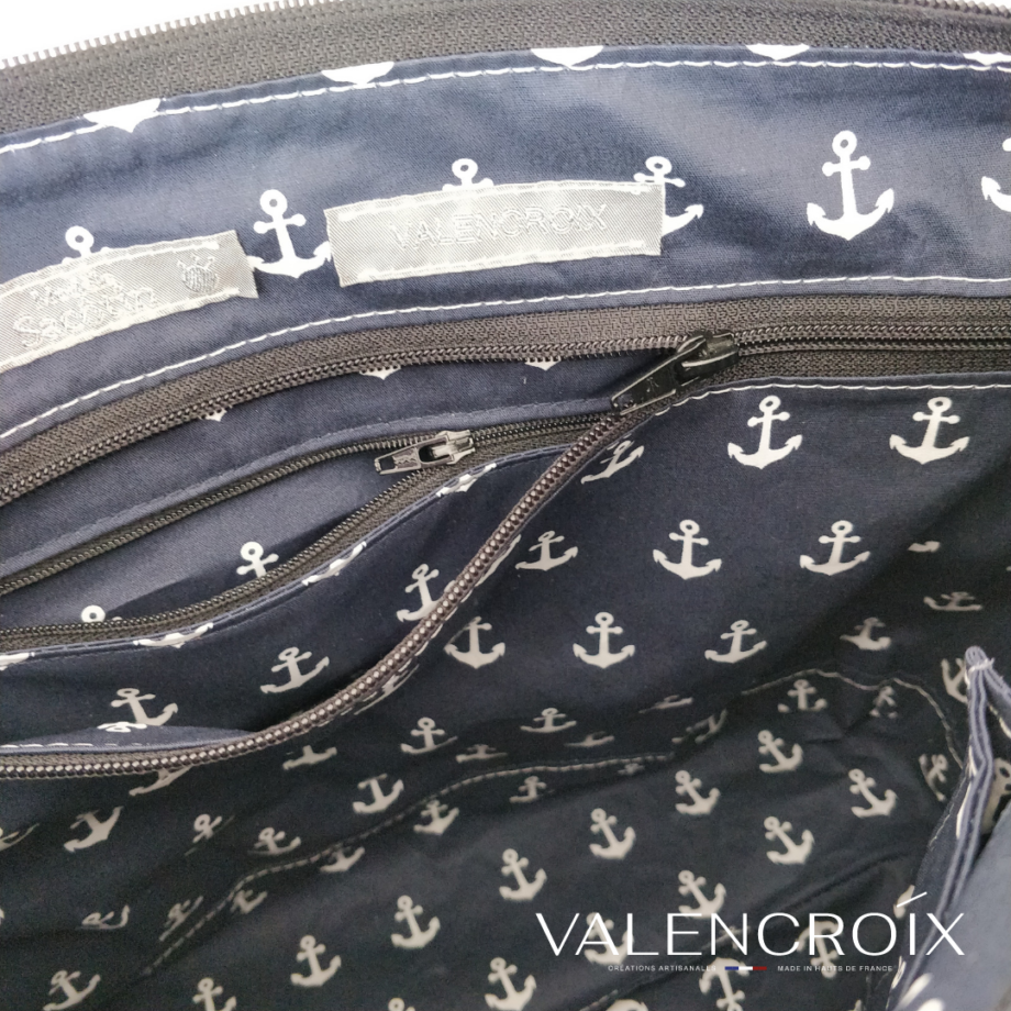 Sac à main Biguine nœuds marins