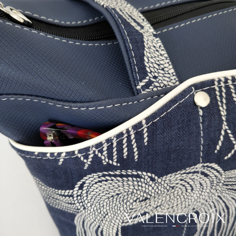 Sac à main Biguine nœuds marins