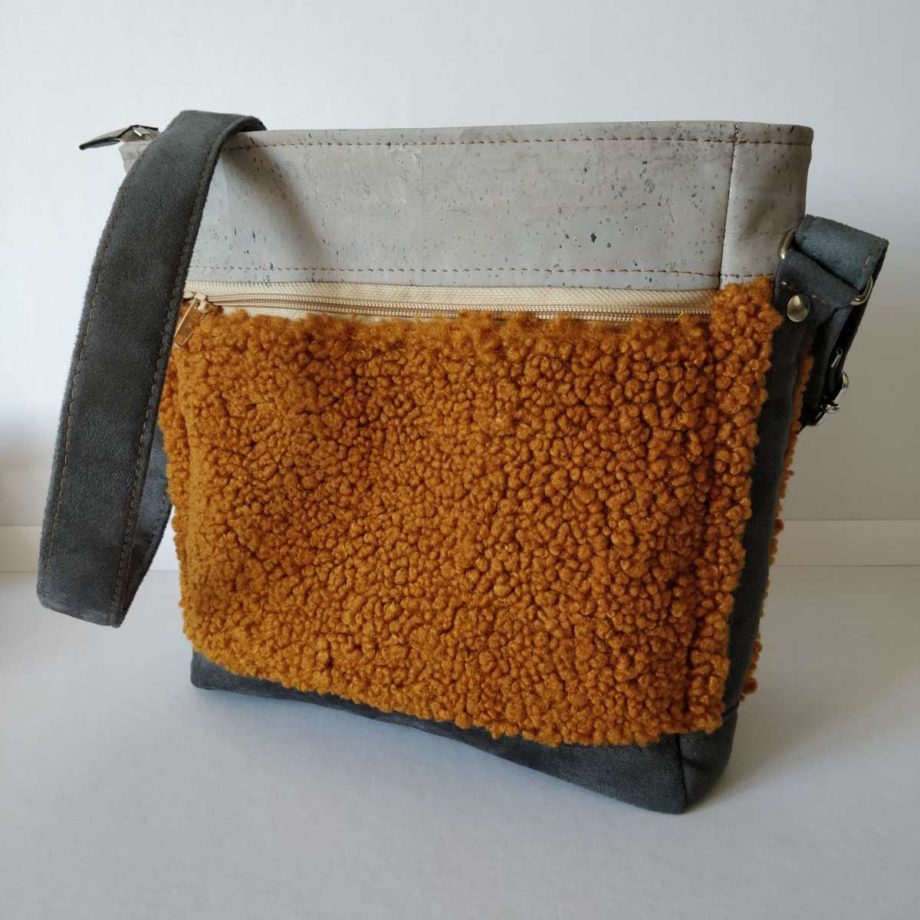 Sac à  bandoulière Folk fourrure