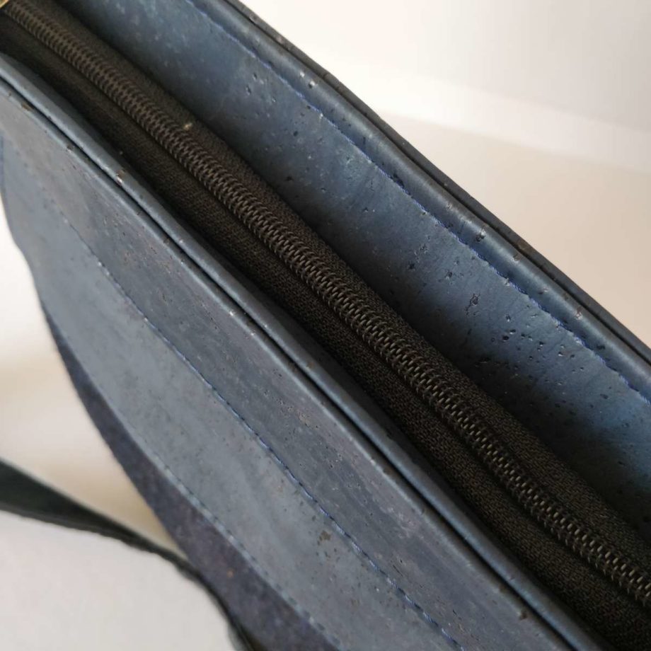 Sac à  bandoulière Folk pour homme - liège et lainage