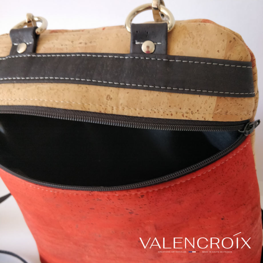 sac à dos  Volte liège Ginko - Valencroix