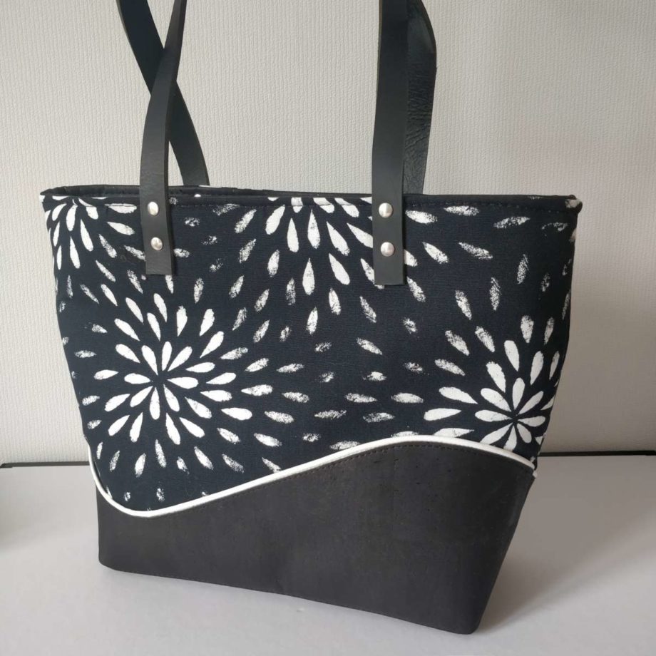 Sac samba liège noir