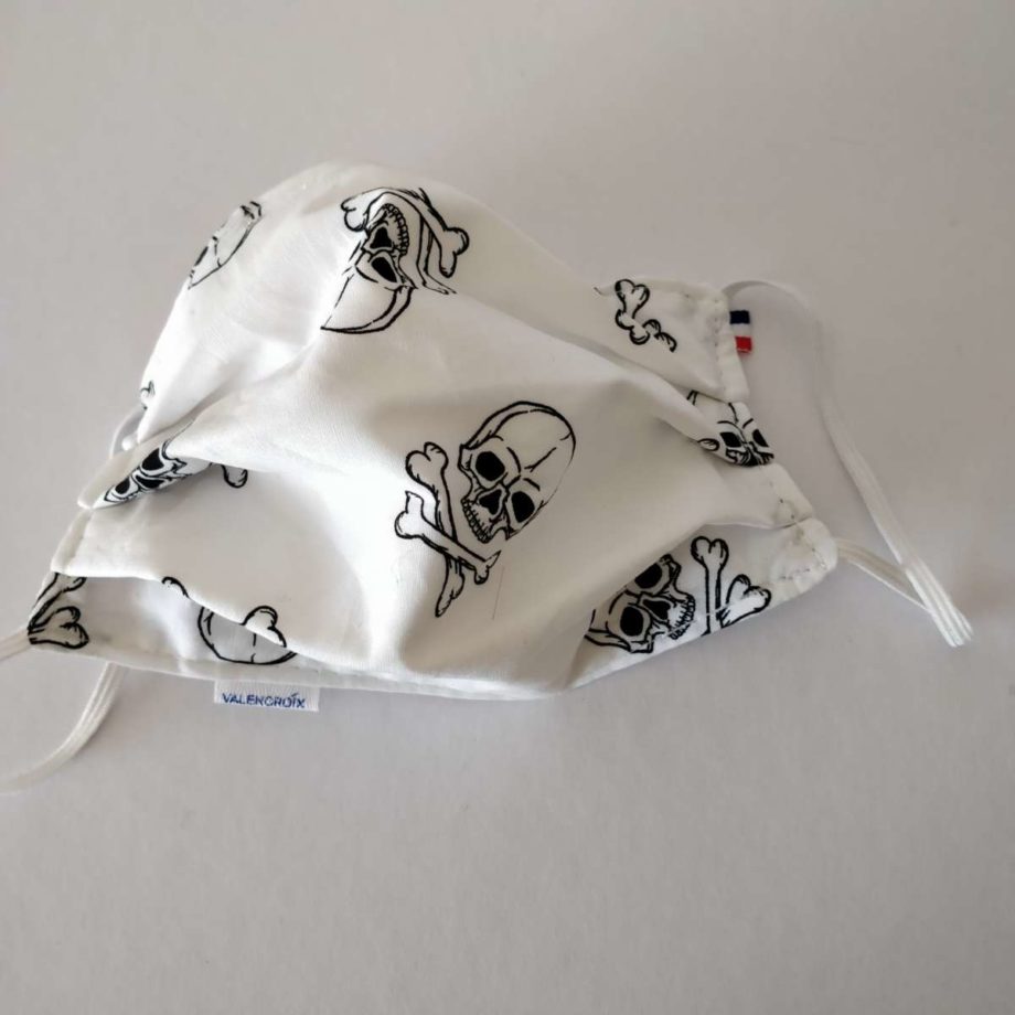 Masque barrière adulte FEMME ou ADO avec pince-nez